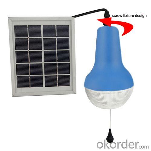 China Factory High Lumens Super Bright Solar Lamp Indoor Solar Lights With Rechargeable Battery 2200mah 150lm 5V Blue System 1