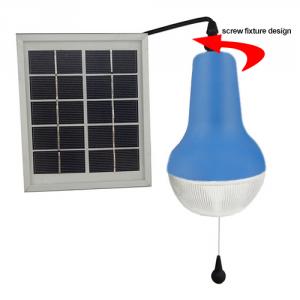 China Factory High Lumens Super Bright Solar Lamp Indoor Solar Lights With Rechargeable Battery 2200mah 150lm 5V Blue System 1