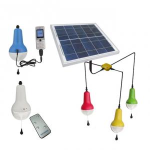 China Factory Ultra Bright Solar Lamp Indoor Solar Lights Rechargeable Battery 2200mah 150lm 5V Blue
