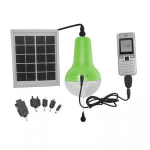Professional China Supplier 5V Mobile Charge Solar Lamp Solar Light Indoor Solar Camping Light 150lm Green