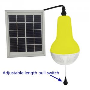 China Manufacture High Quality Rechargeable Solar Lamp Portable LED Solar Lights 150lm 220lm Solar Flashlight Yellow