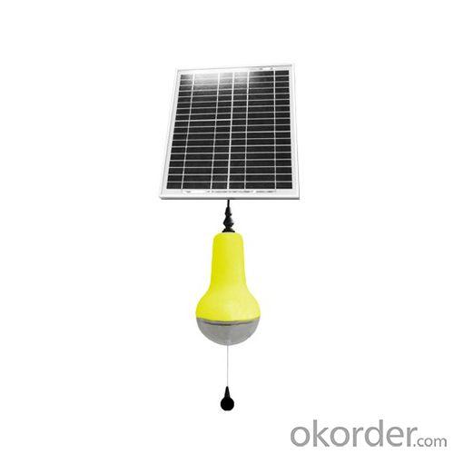 Lighthouse Solar Light - Newest Quality Solar Light Indoor Dimmable 220lm Solar Lamp Bulb Charged by Solar or DC Charge Yellow from China Factory System 1