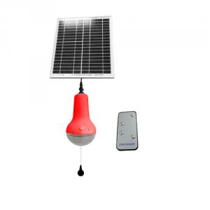 New Hot Wireless Control Solar Lamp Remote Control Solar Lantern 150lm 220lm 360lm Solar Bedroom Light Red System 1