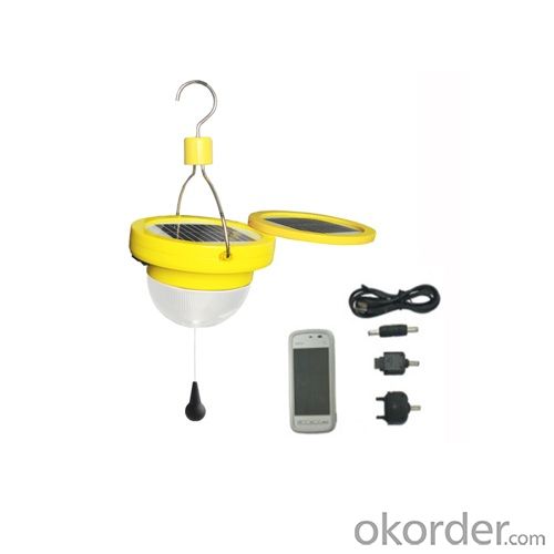 waterproof solar lantern with mobile charge