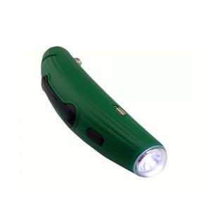 Cucumber Dynamo Torch / Dynamo Flashlight With Emergency Hammer
