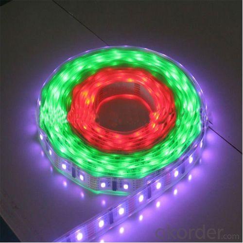 Super Bright Dc12V 14.4W/M 300Led 5050 Smd Waterproof Led Soft Strip Light Led Flexible Strip System 1