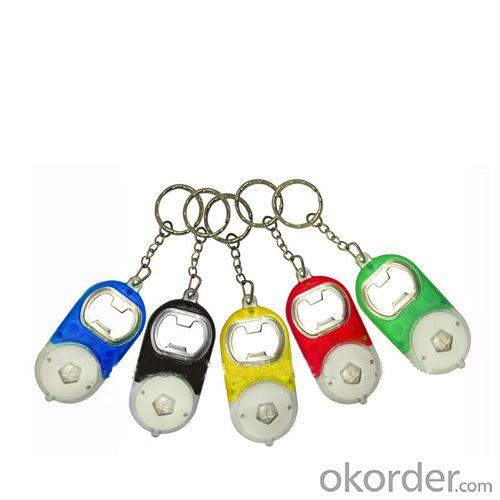 PVC Led Keychain With Flashlight System 1