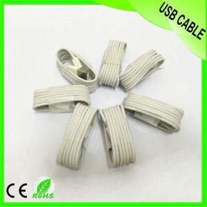 Paypal 1M White 8Pin 2.0 Usb Cable For Iphone 5 Wholesale Ios7.1 Date Sync And Charger