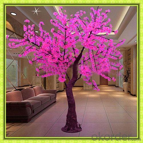 Artificial Outdoor Holiday Decoration Led Tree Light/Led Cherry Blossom Tree Light System 1