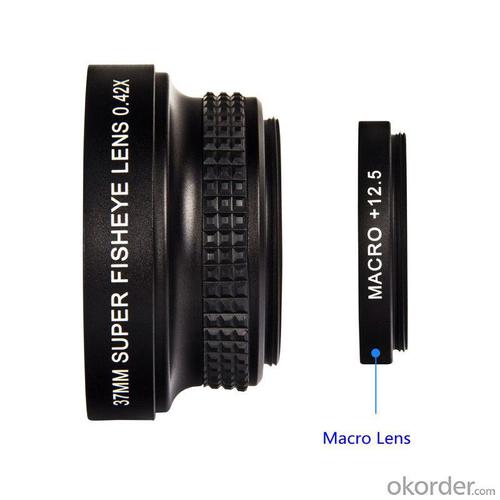 37mm 0.42X Fisheye Lens For Fish Eye Canon Nikon Sony Panasonic Jvc Camera Camcorder System 1