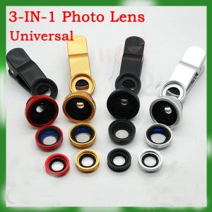 Hot On Sale 3 In 1 Lens Kit For Iphone Samsung,Htc,Blackberry,Smartphones System 1
