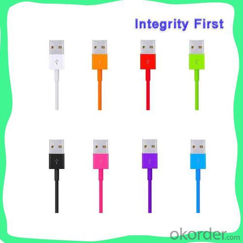 1Meter Colorful Usb For Iphone 5 Cable,For Iphone 5 Data Cable Factory Direct Supplier Wholesale Oem System 1