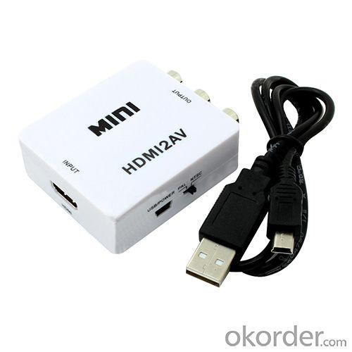 HDMI To Av Converter For Ps3 Vhs Vcr Dvd/HDMI To Rca Converter System 1