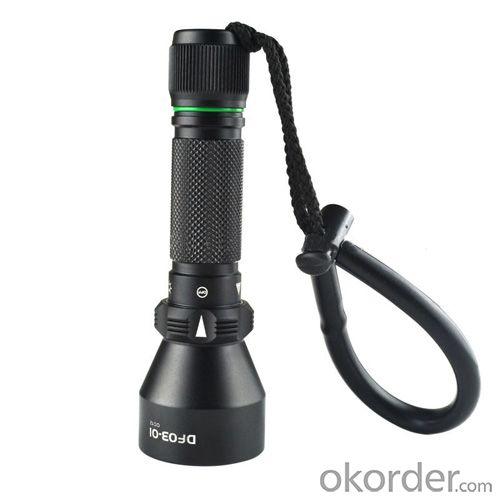 Waterproof IP68 1000 Lumen Diving Flashlight(CE,RoHS) System 1