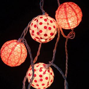 China Factory Wholesale Decorative Cotton Ball String Lights System 1