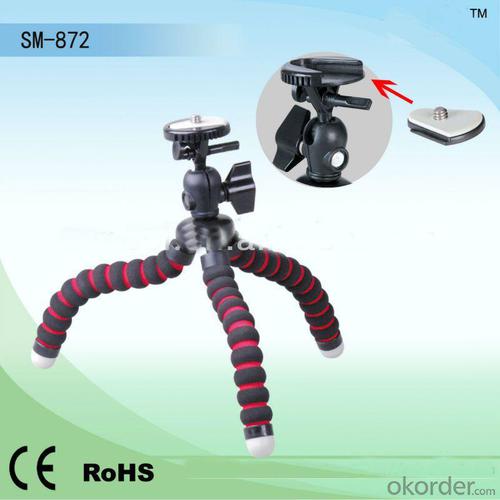 Sponge Tripod Camera Tripods Flexible Tripod(Sm-872) System 1