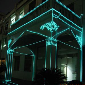 X'Mas Building Architecture Indoor & Outdoor El Wire, Flexible Neon Rope Light System 1