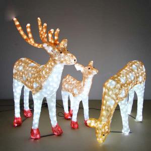 Christmas Decoration Motif 3D Sika Deer/Christmas Lights Tradition/Christmas Led Light Animals System 1