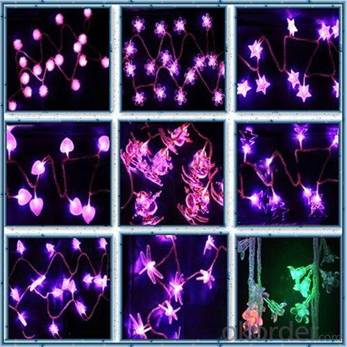 2014 Best Colorful Cross Led Christmas String Light 10M System 1