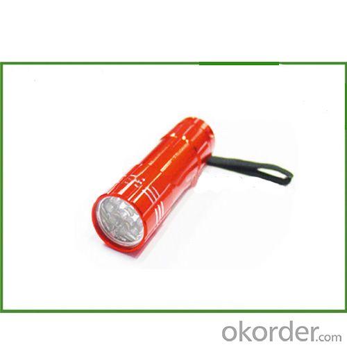 Waterproof Led Flashlight Hot Sale Red Led Flashlight 9led System 1