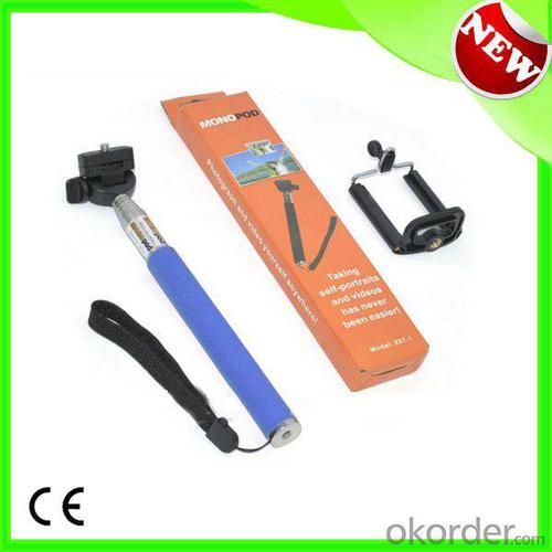 2014 New Hot Mini Travel Flexible Wireless Monopod For Camera Mobile Phone System 1