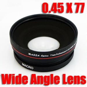 77mm 0.45X Professional Camera Wide Angle Lens Macro Dc/Dv Japan For Canon Nikon Sony System 1