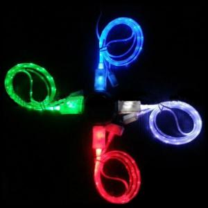New And Hot Selling Led Data Cable For Iphone5/Iphone4/Samsung