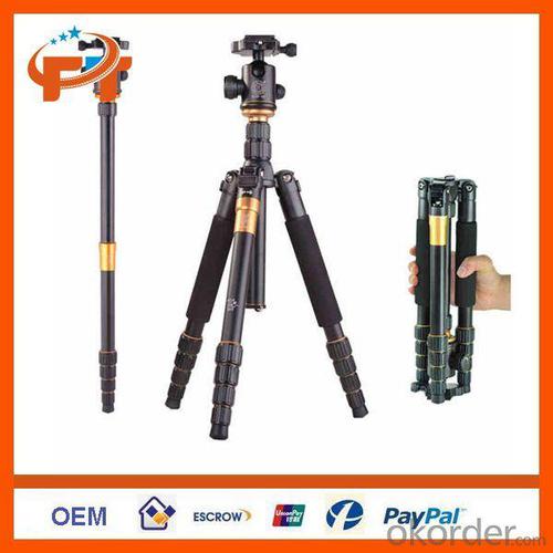 New Q-666 Slr Camera Tripod Monopod &Amp; Ball Head Portable Compact Travel System 1