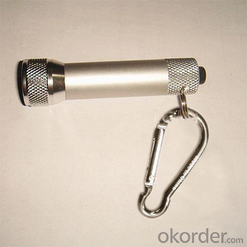 Mini LED flashlight with carabiner System 1