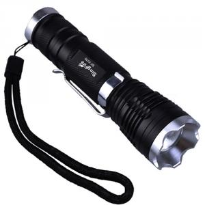 Rechargeable Zoomable Led Cree T6 Torch Light System 1