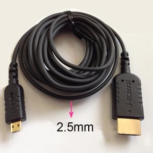 The Thinnest HDMI Cable In The World! 2.5Mm High Speed HDMI Cable