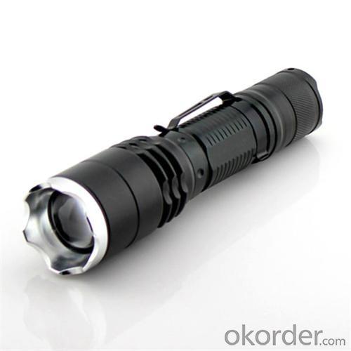 Ultra Bright Rechargeable Aluminium Led Flashlight System 1