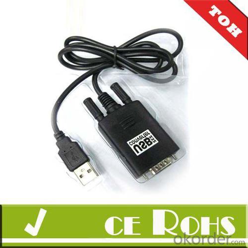 Dual Chipset Pl2302+304 Usb To Rs232 Cable System 1