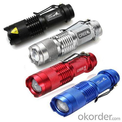 High power aluminium led torch flashlight Cree Q5 System 1