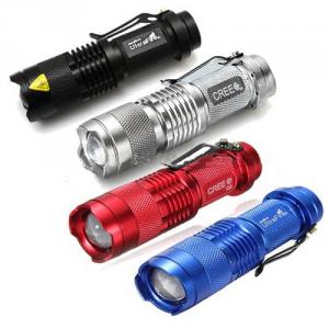 High power aluminium led torch flashlight Cree Q5 System 1