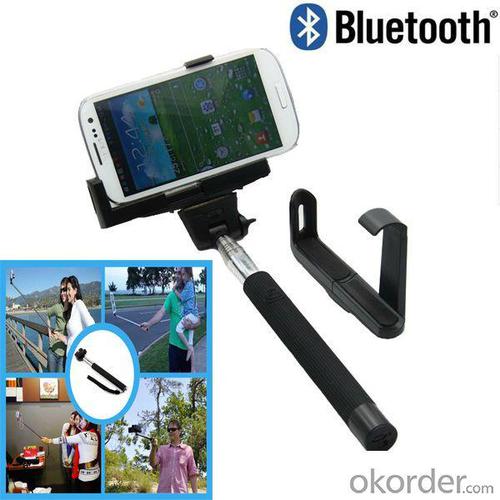 Wholesale Portable Handheld Self-Timer Monopod,Bluetooth Monopod For Iphone System 1