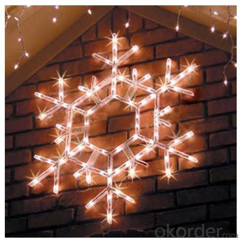 Led Energy Saving Snowflake Christmas Icicle Lights System 1