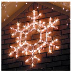 Led Energy Saving Snowflake Christmas Icicle Lights System 1