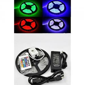 16.4 Ft Rgb Color Changing Kit With Led Flexible Strip