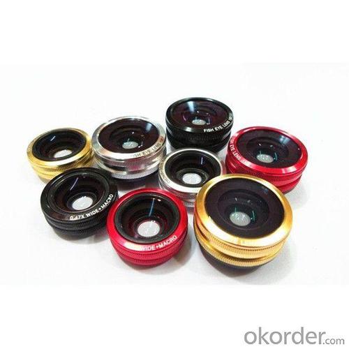 Super Wide 0.67X For Mobile Phone Zoom Lens Universal Clip Lens 3 In 1 System 1