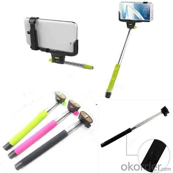 High Qanlity Flexible Hand Held Bluetooth Monopods For Iphone /Samsung Mobile Phones