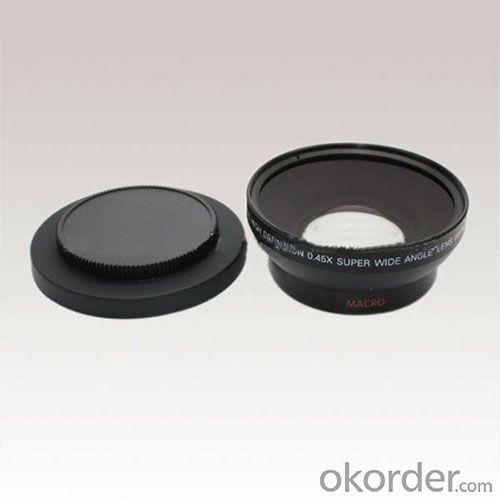 Pmission Camera Conversion Lens Of Wide Angle Lens 52mm 0.45X Wide Angle Lens For Canon Nikon System 1
