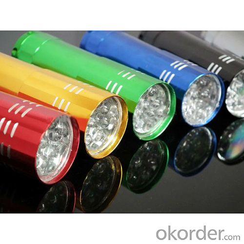 Hot Selling Led Torchlight,Led Torch With 9pc Led System 1