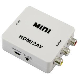 Mini HDMI2Av To Av Composite Rca Cvbs Video Audio Converter