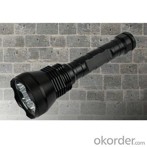 Hand Torch LED Flashlight Torch 11000 Lumen 9 x CREE XM-L T6 LED for (26650/18650) Flashlight Torch System 1