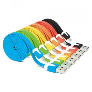Various Colors Micro Usb Cable,Flat Usb Cable,Noodle Usb Cable System 1