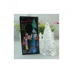 Novelty Colorful Dream Crystal Christmas Tree Night Light Colorful Christmas Gift Wholesale Or Oem System 1