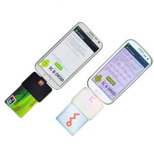 Smart card reader compatible with android phone tablet
