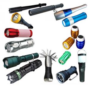 HOT!! All Kinds Of EDC Flashlight Aluminum Heavy Duty Torch LED Flashlight System 1