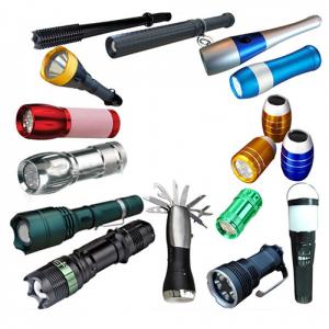 HOT!! All Kinds Of EDC Flashlight Aluminum Heavy Duty Torch LED Flashlight